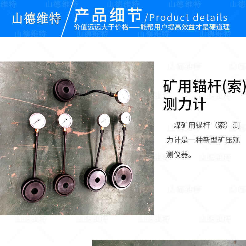 煤礦用(yòng)錨杆錨索測力計圖片